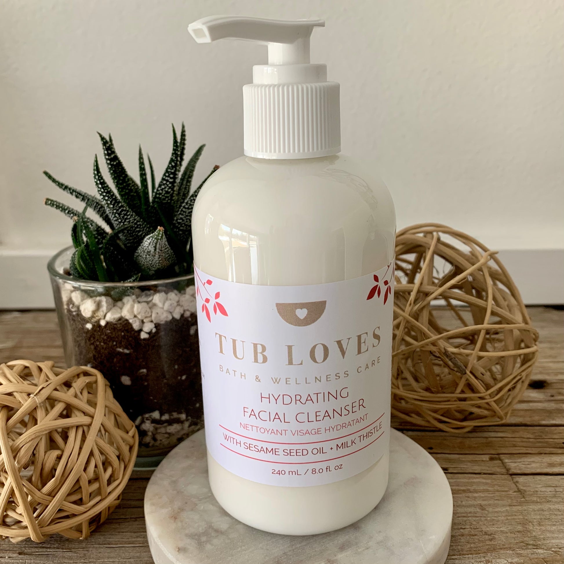 HYDRATING FACIAL CLEANSER + ANTIOXIDANT-ENRICHED MOISTURIZER - Tub Loves