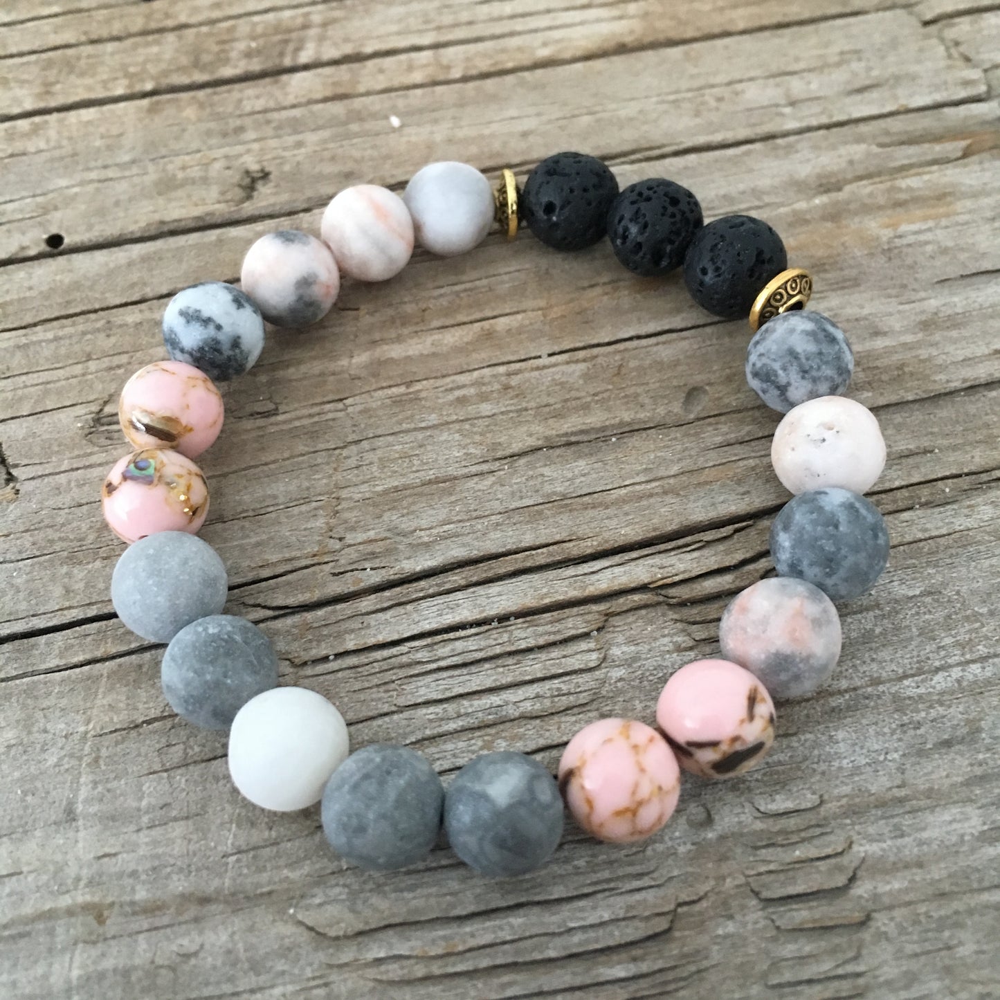 I AM BALANCED - AROMATHERAPY MALA BRACELET - Tub Loves