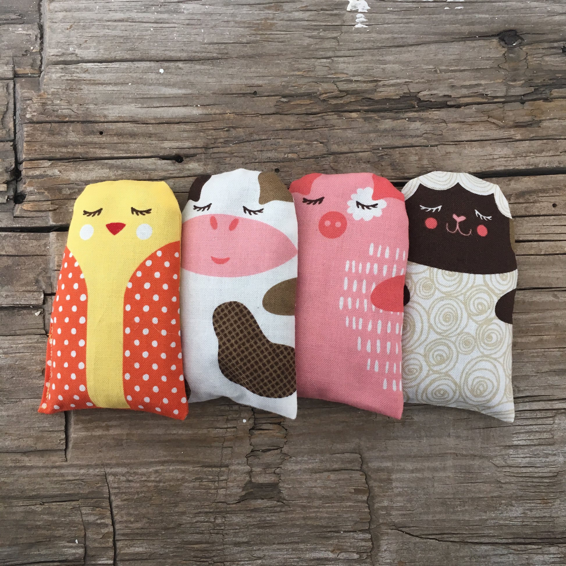 Farm Animals - Hand Warmers / Pouchies for Ouchies - Tub Loves