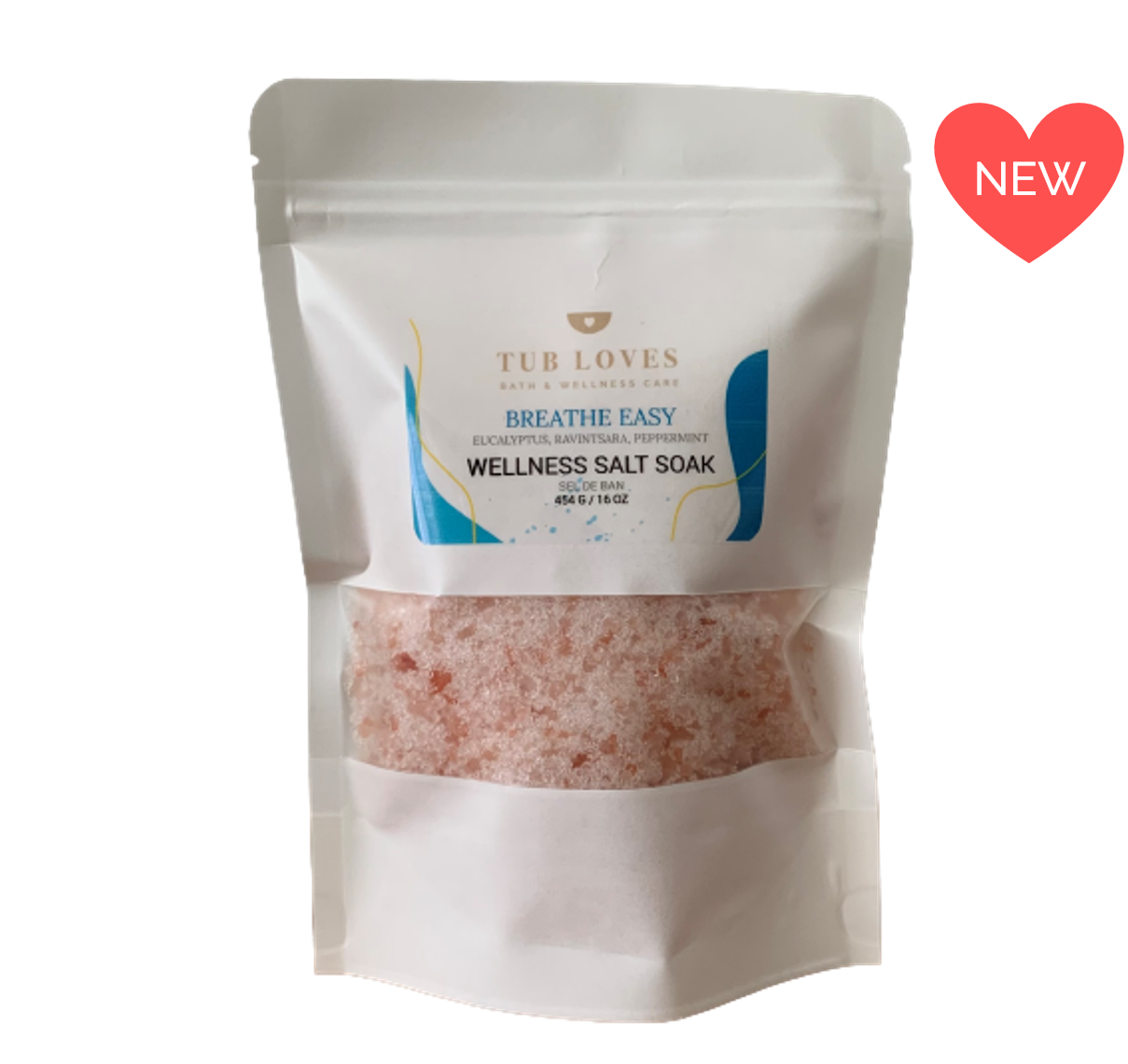 BreatheEasy Wellness Salt Soak I 16 oz. - Tub Loves