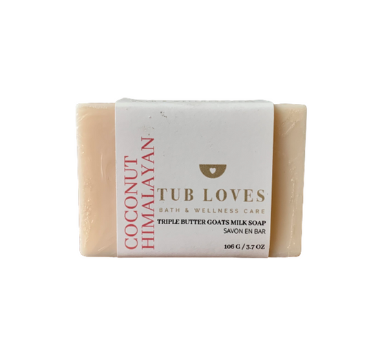 Coconut Himalayan - Goats Milk Soap Bar - Tub Loves