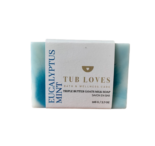 Eucalyptus Mint - Goats Milk Soap Bar - Tub Loves
