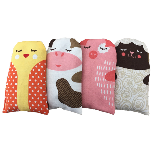 Farm Animals - Hand Warmers / Pouchies for Ouchies - Tub Loves