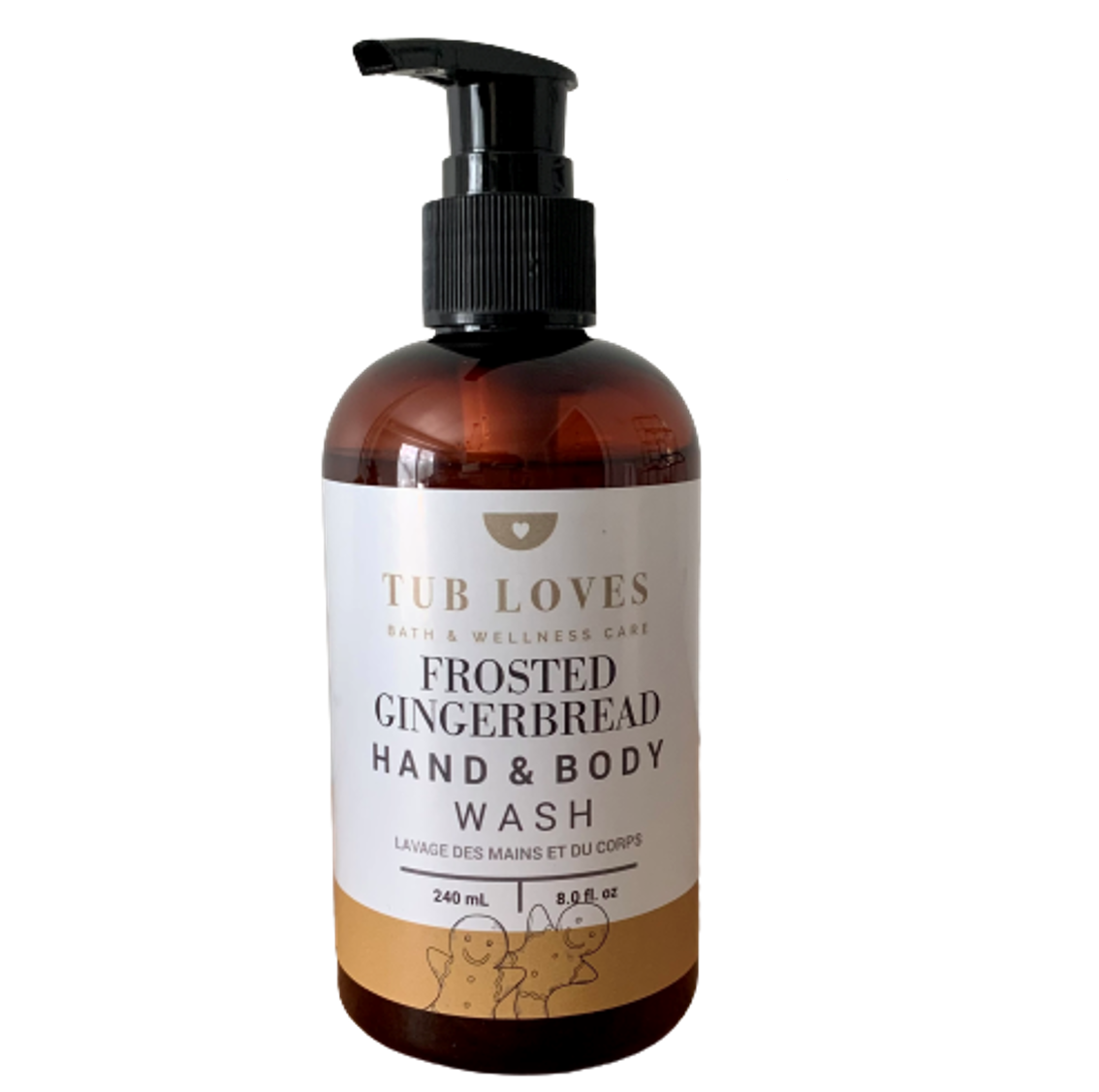 Frosted Gingerbread - Hand and Body Wash - Tub Loves
