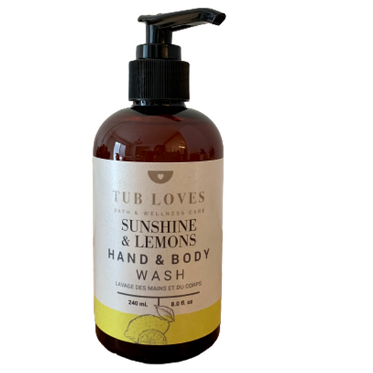 Sunshine & Lemons - Hand and Body Wash - Tub Loves