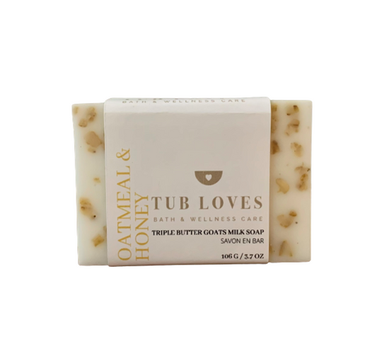 Oatmeal & Honey - Goats Milk Soap Bar