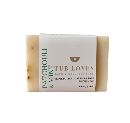 Patchouli & Mint - Goats Milk Soap Bar