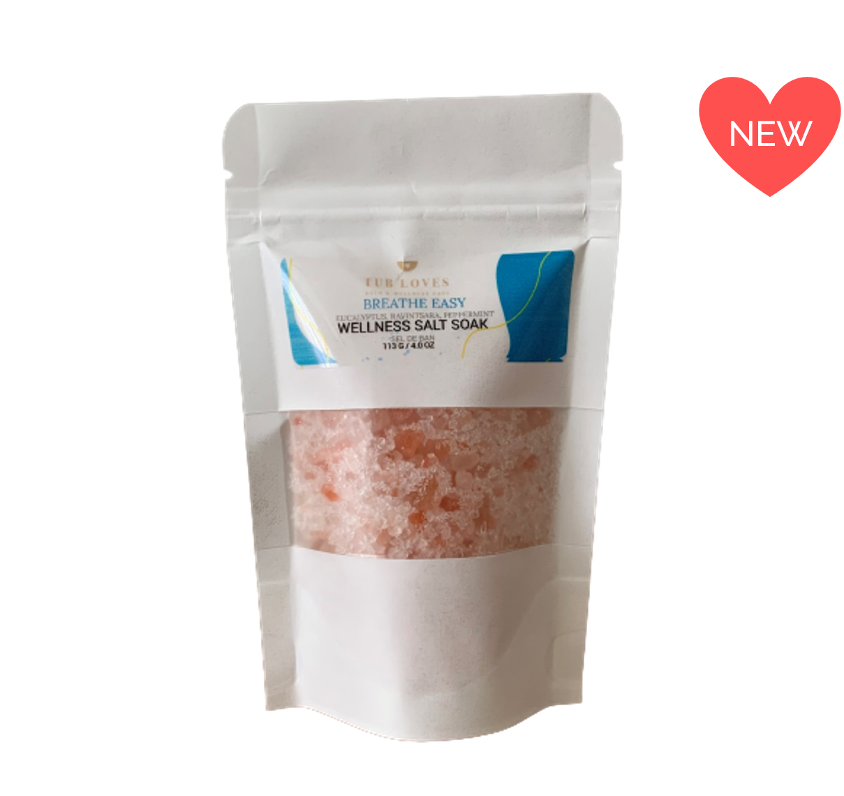BreatheEasy Wellness Salt Soak I 4 oz.