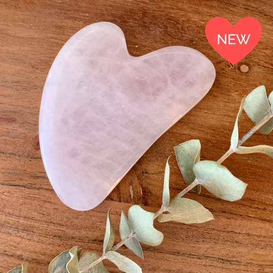 Gua Sha Tool - Rose Quartz