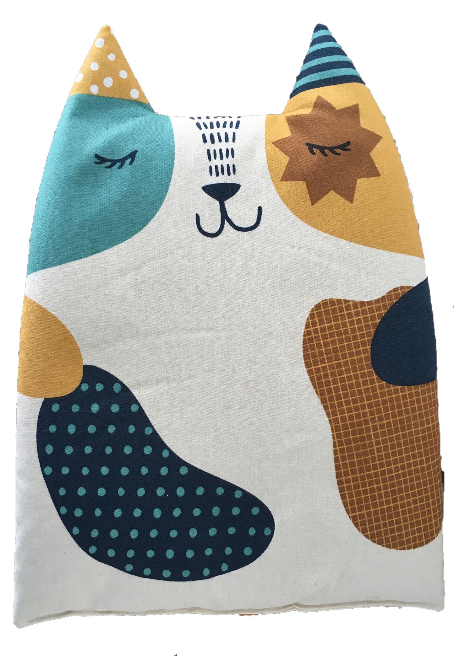 TEAL CALICO CAT - ANIMAL HEAT PACK - Tub Loves