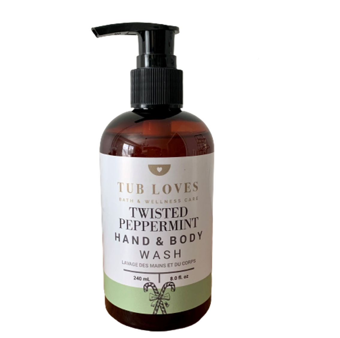 Twisted Peppermint - Hand and Body Wash - Tub Loves