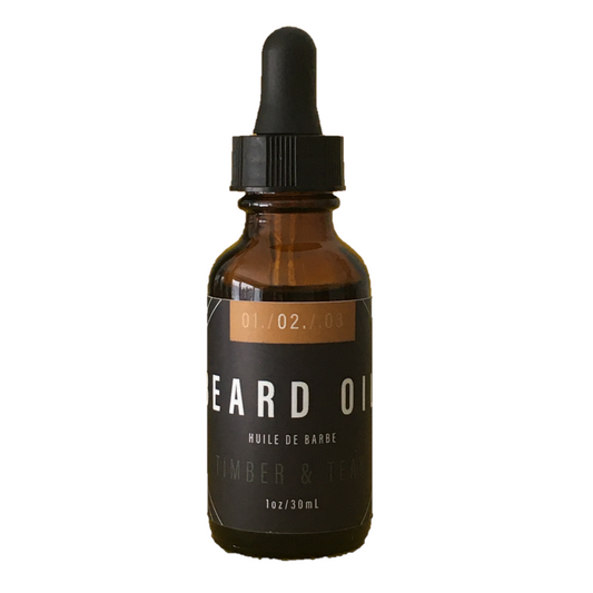 BEARD OIL - TIMBER & TEAK - Tub Loves