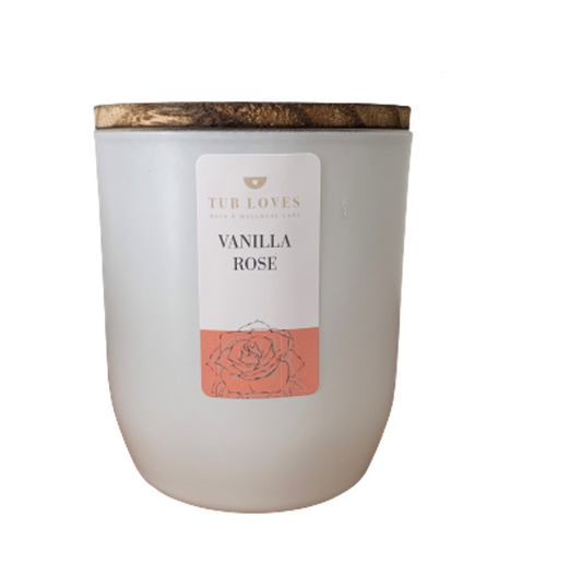 Vanilla Rose Soy Candle
