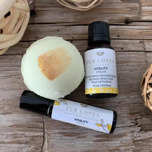 Aromatherapy Gift Set - Vitality - Tub Loves